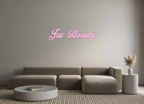 Custom Neon: Jas Beauty