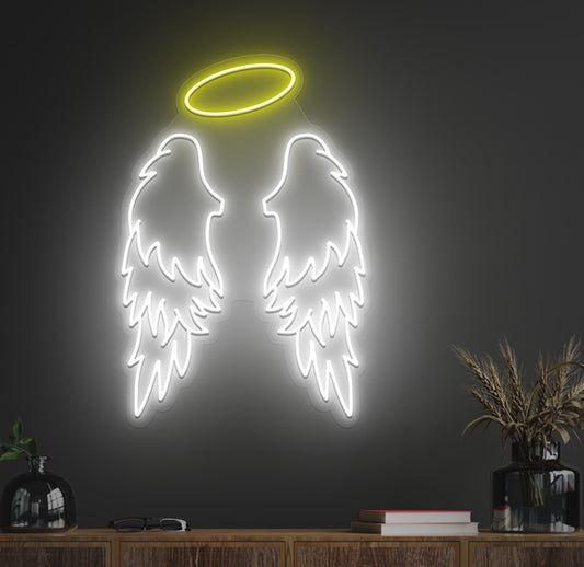 Angel Wings neon Sign