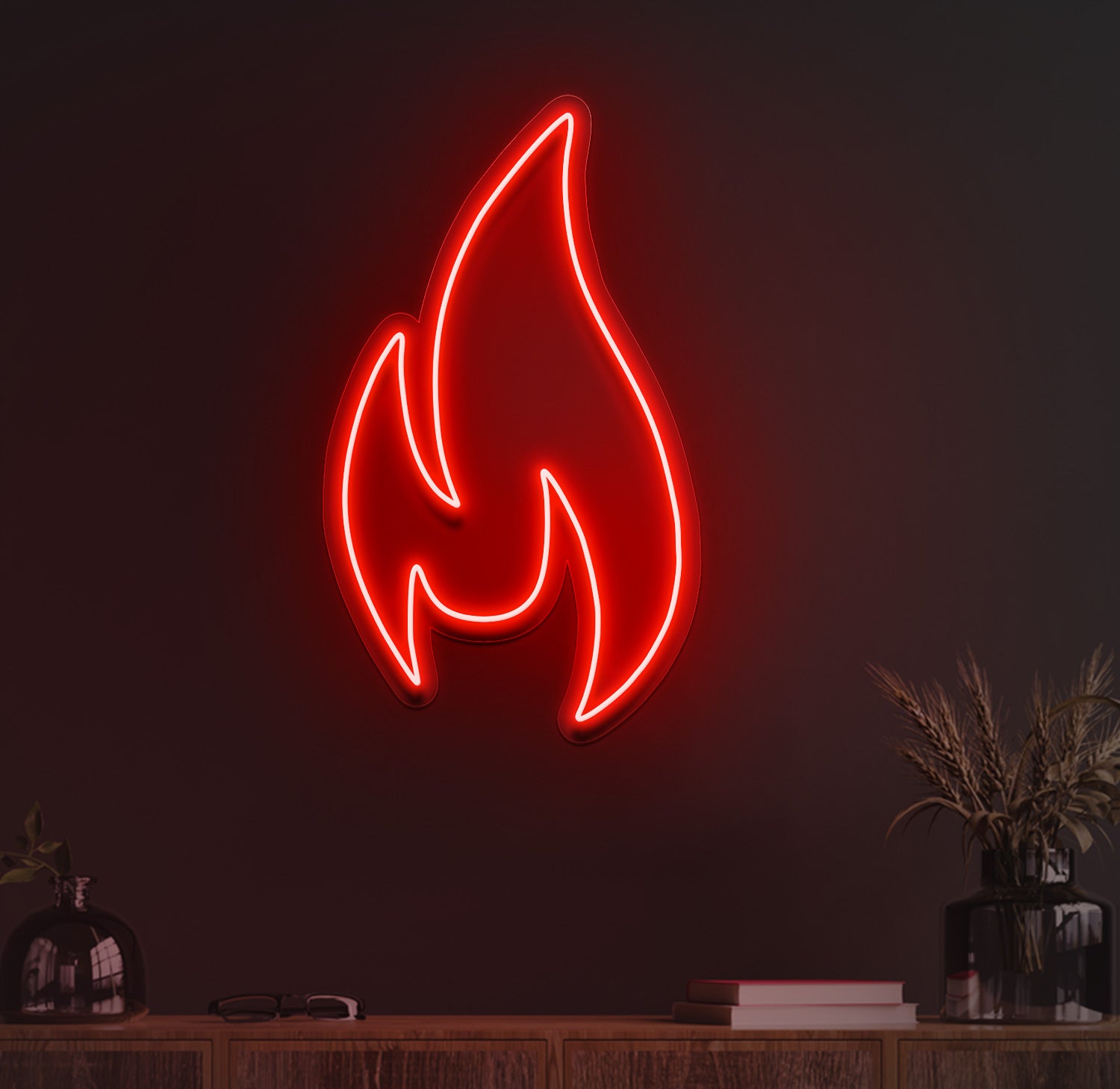 Flame Neon Sign