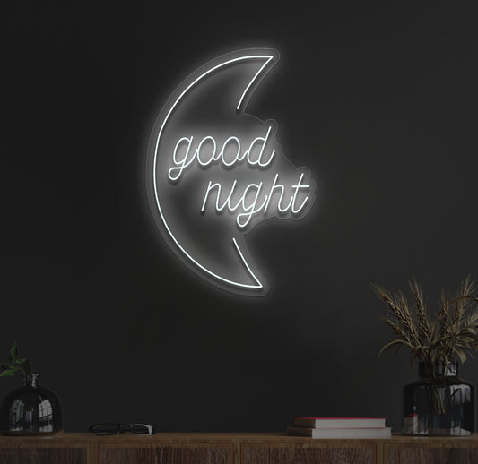 Good night neon sign