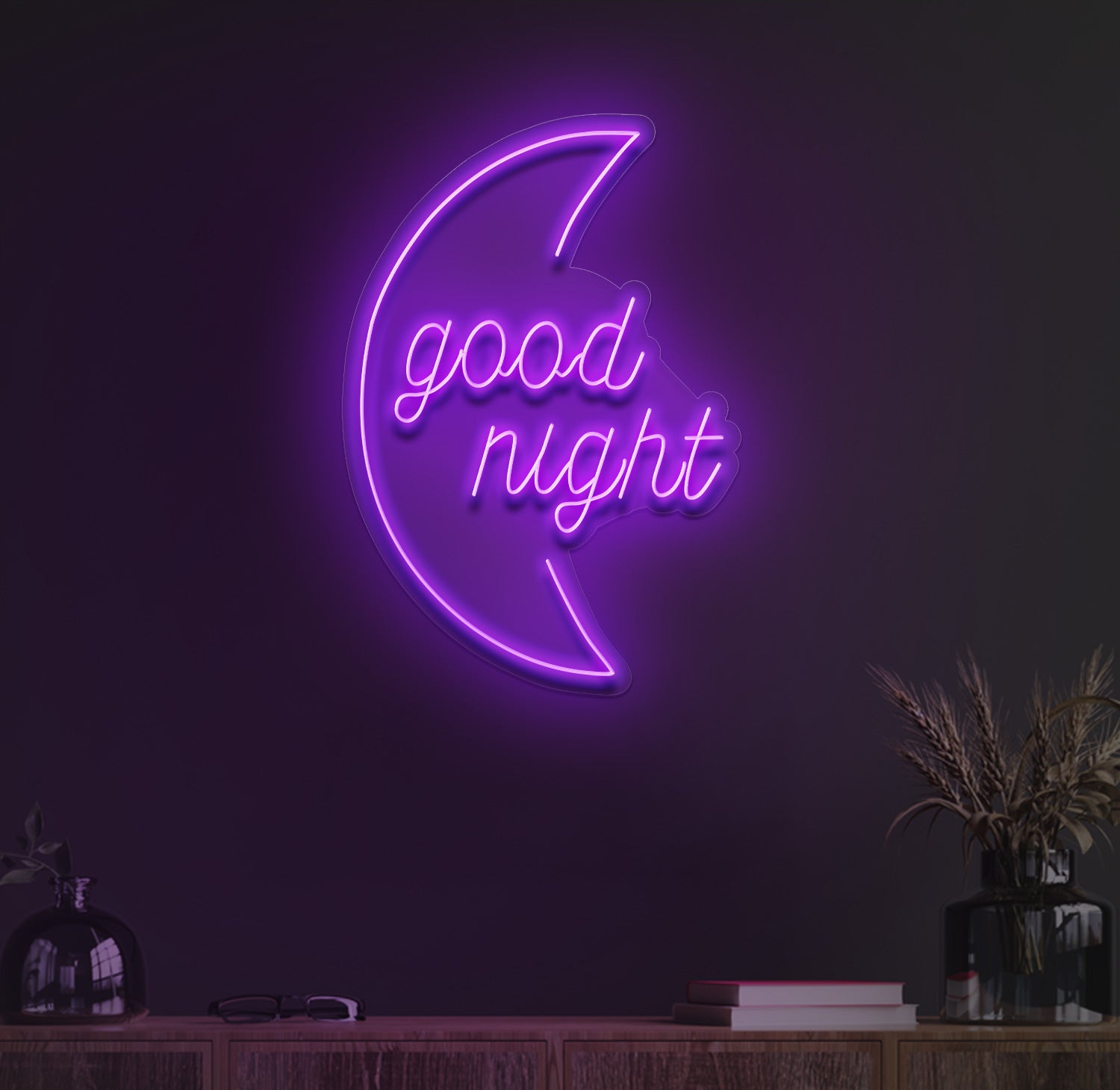 Good night neon sign