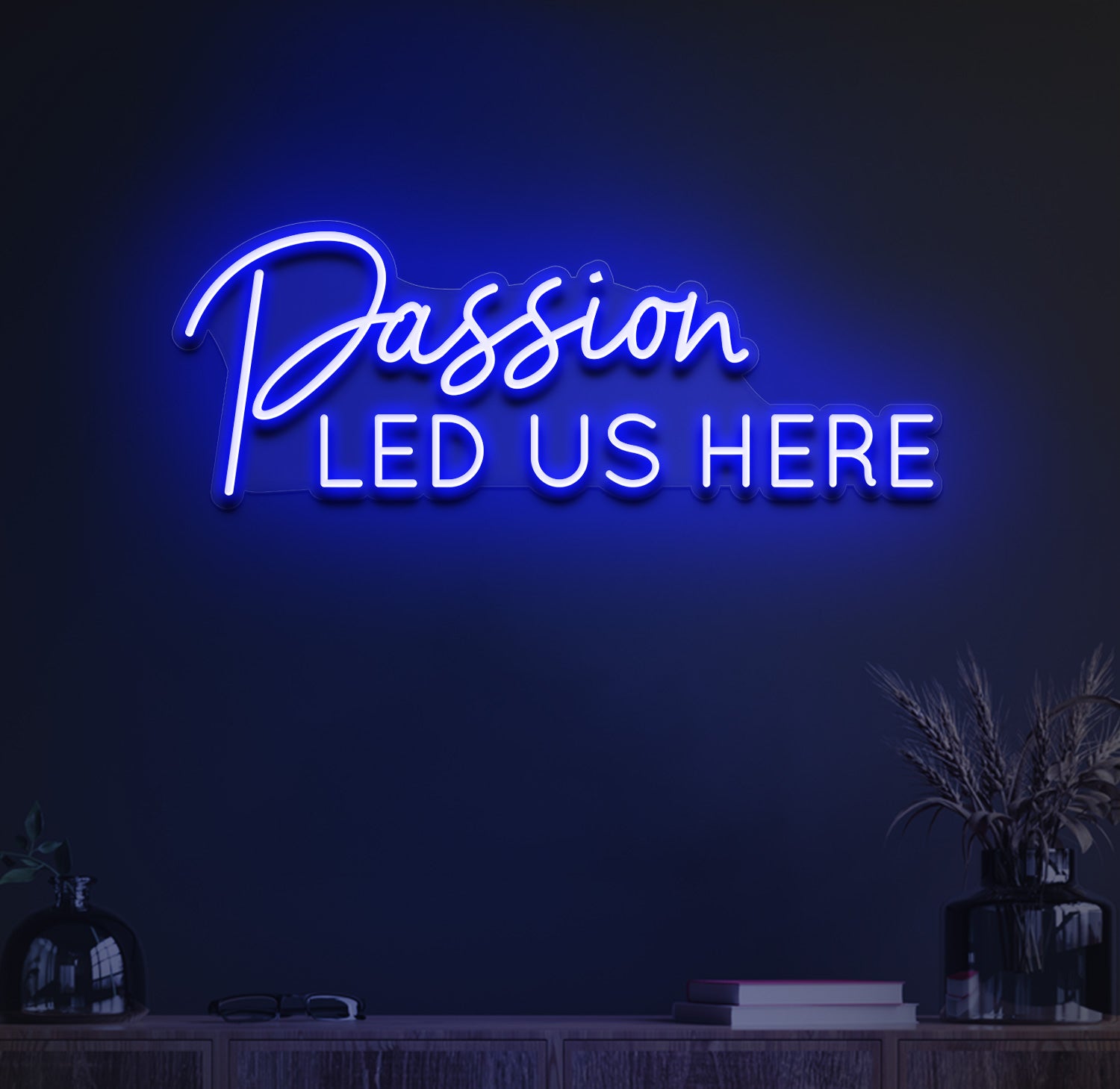kind robot Forbedring PASSION LED US HERE NEON SIGN | Best LED Neon Sign| DesingNeon.com | Design  Neon
