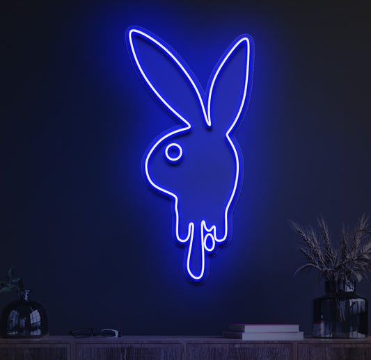 PLAYBOY drip neon sign