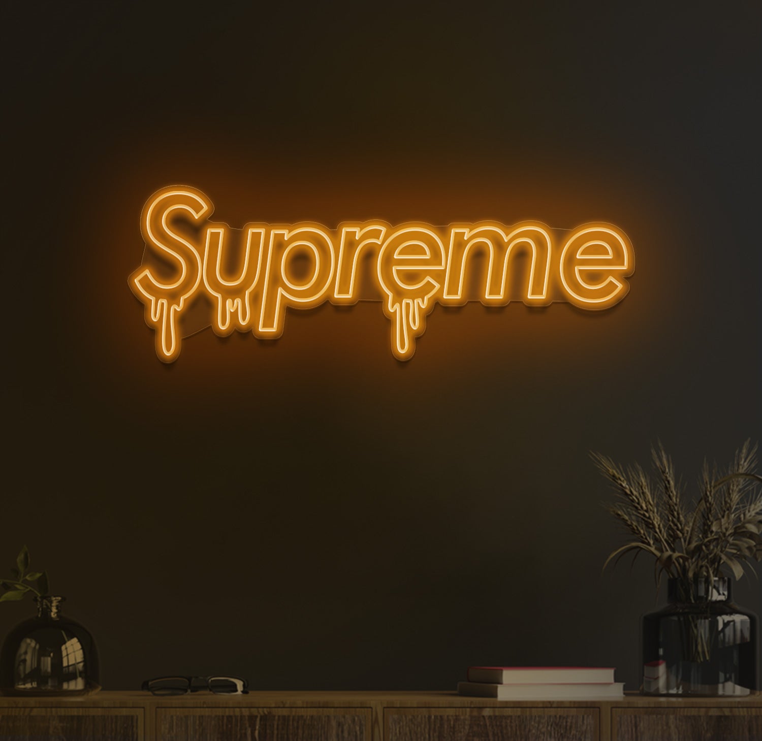 Supreme neon sign