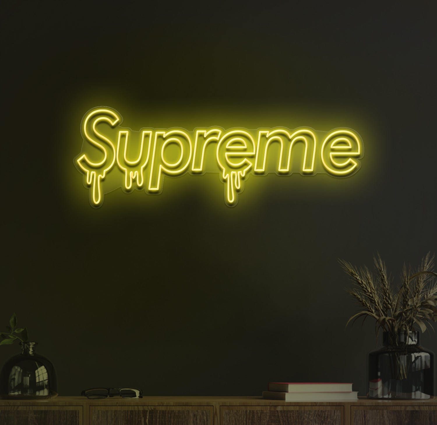 Supreme neon sign
