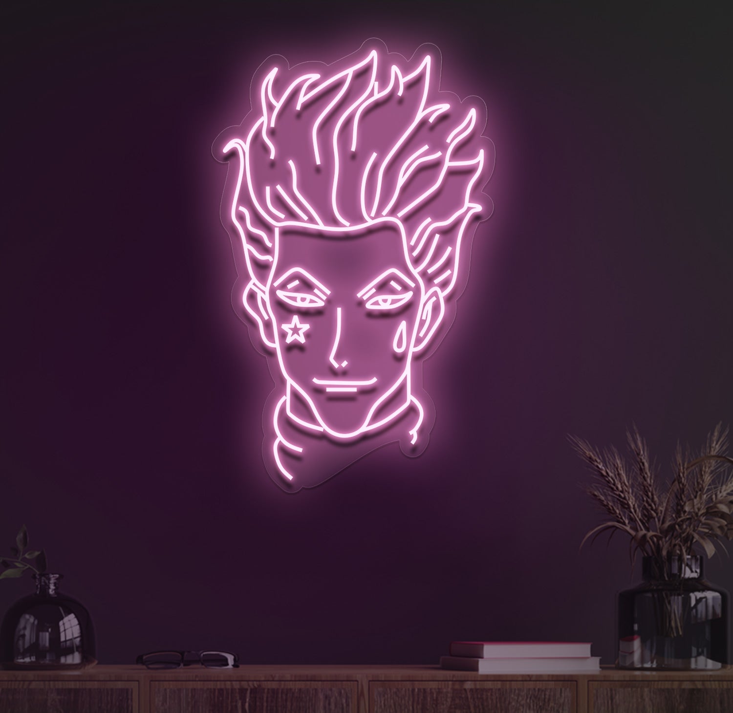 Anime Gangster Neon Sign