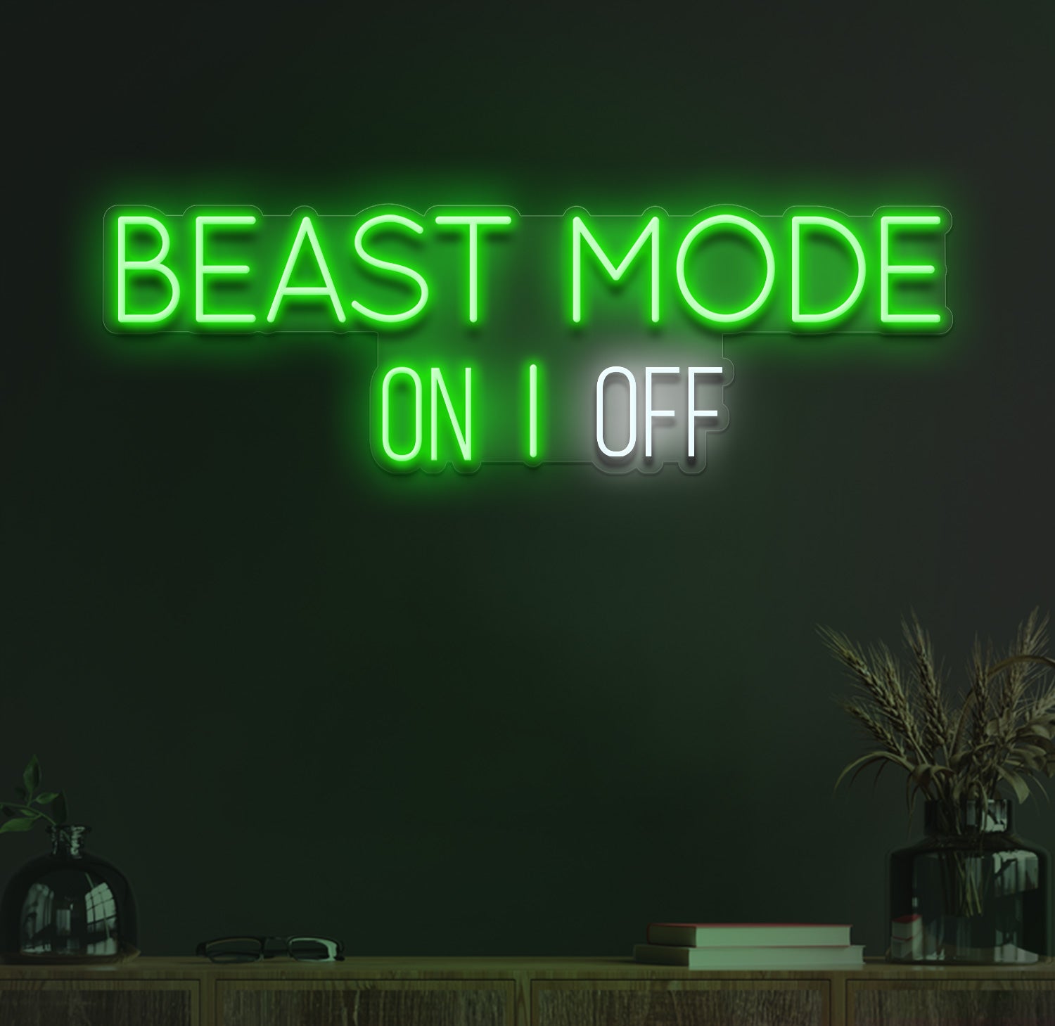 Beast Mode Neon Sign