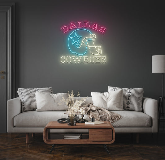 Dallas Cowboys neon sign