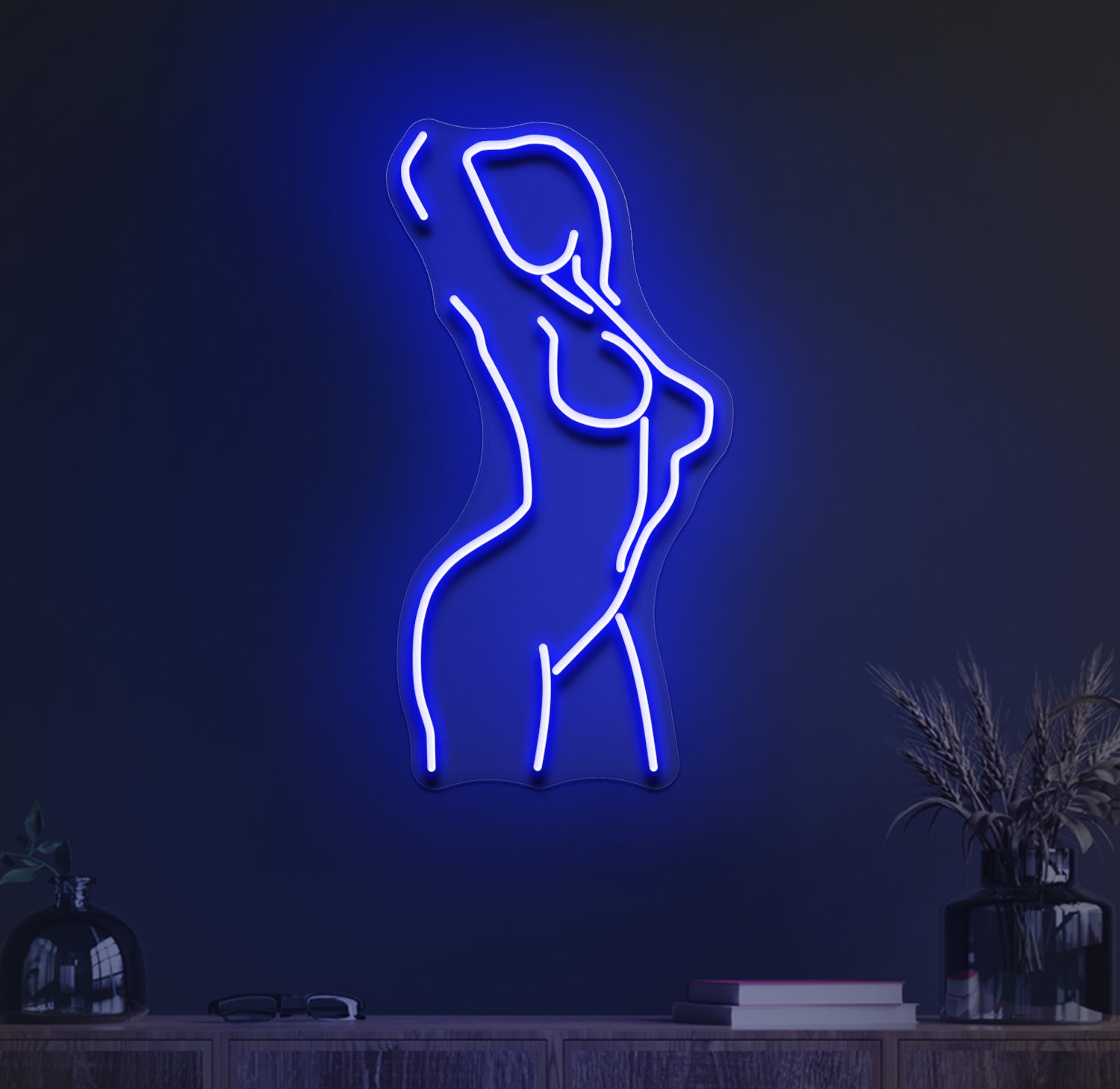 Female Pose Neon Sign