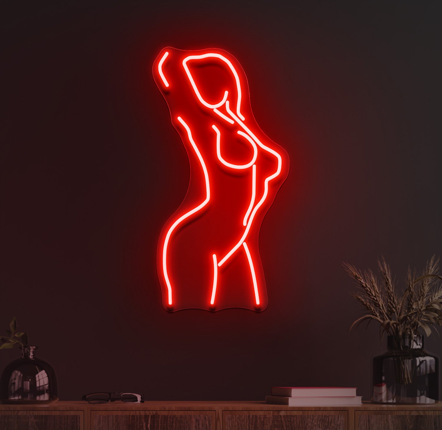 Female Pose Neon Sign