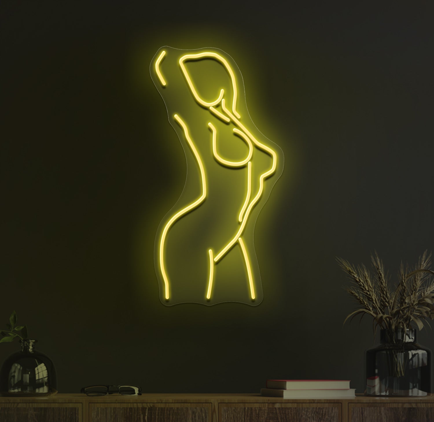 Female Pose Neon Sign