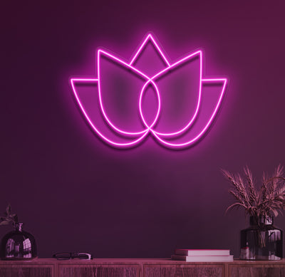 Lotus Flower Neon Sign