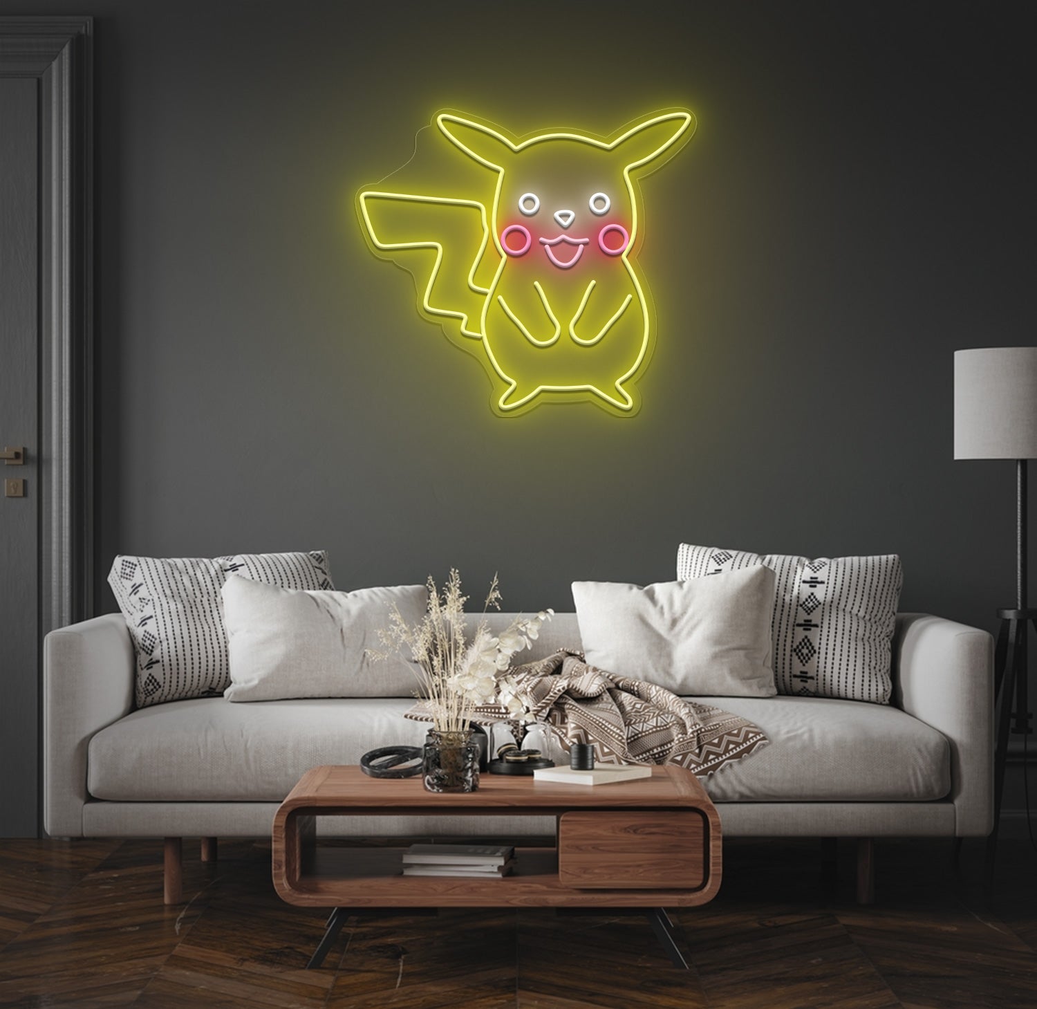 Pokémon neon sign 