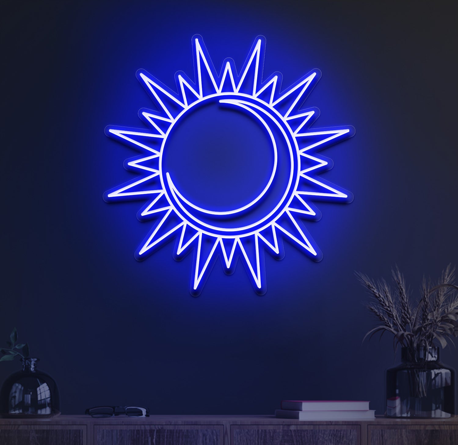 Sun Moon Neon Sign