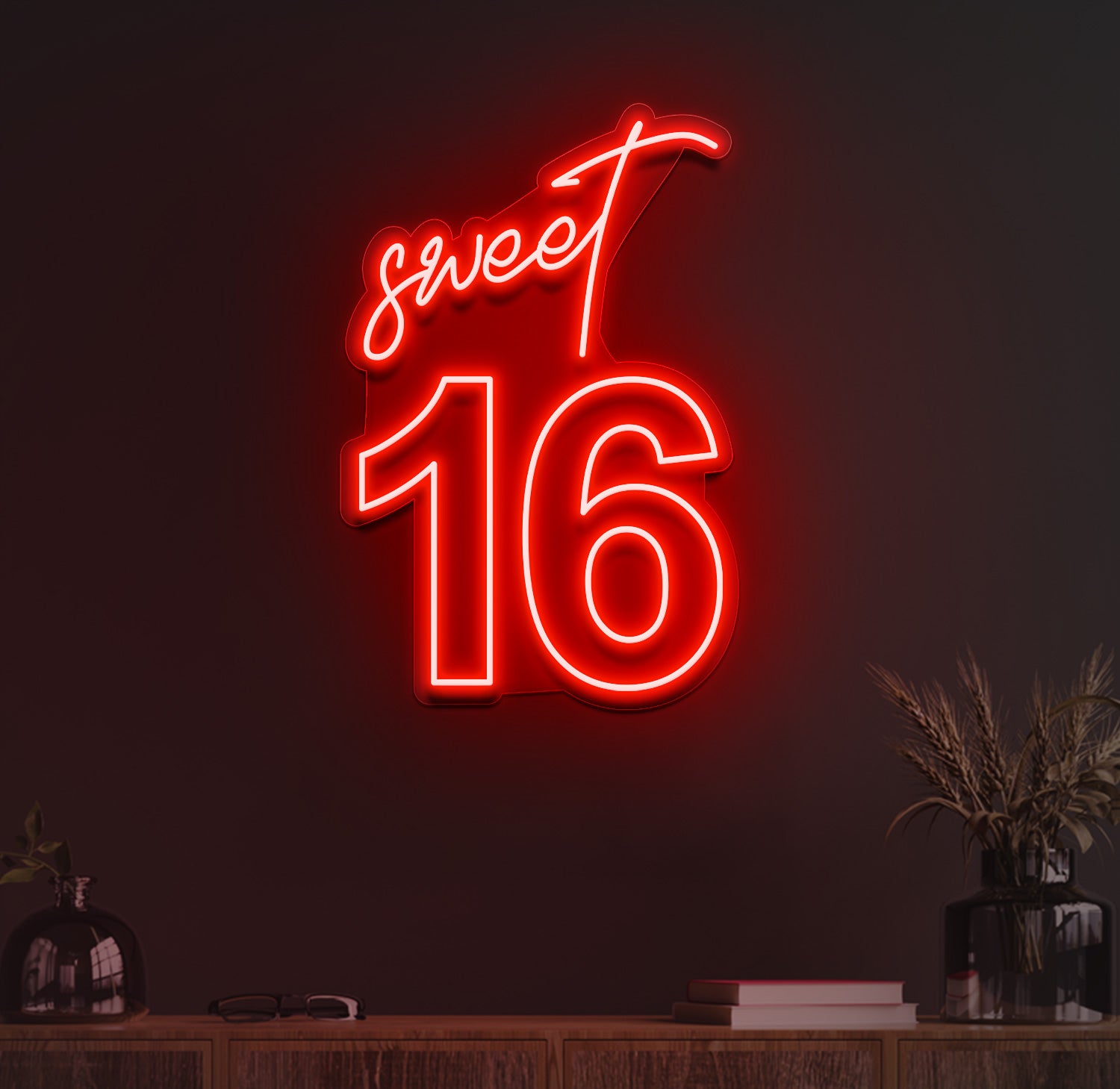 Sweet 16 neon sign