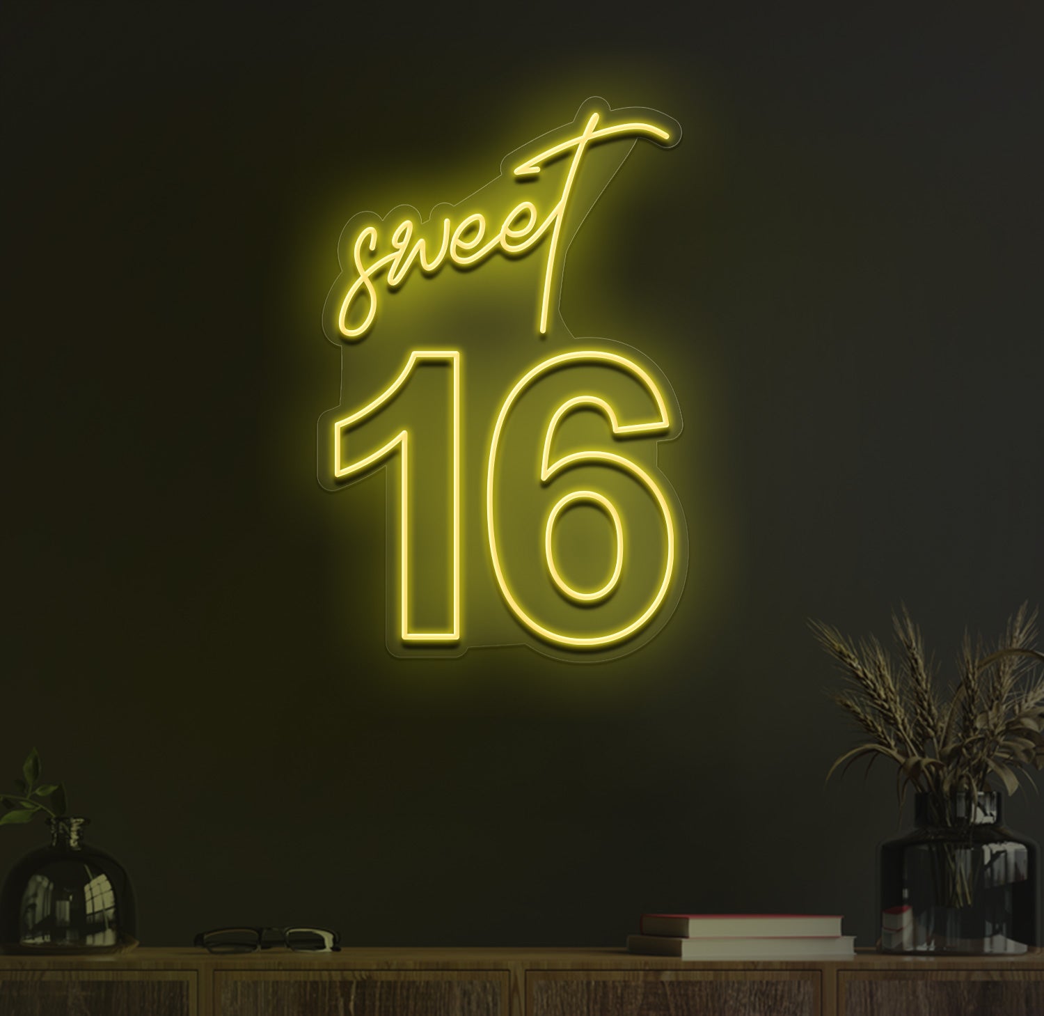 Sweet 16 neon sign