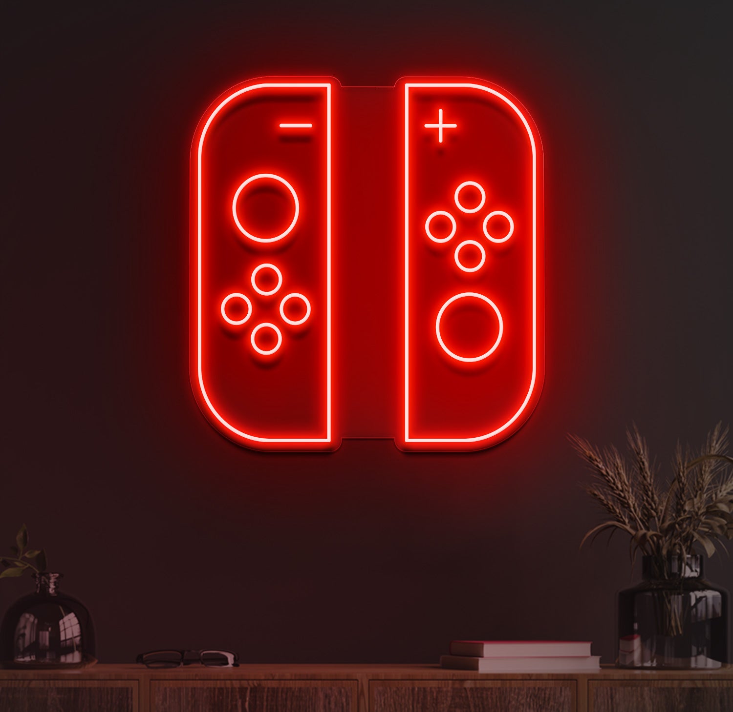 Switch Controller Neon Sign