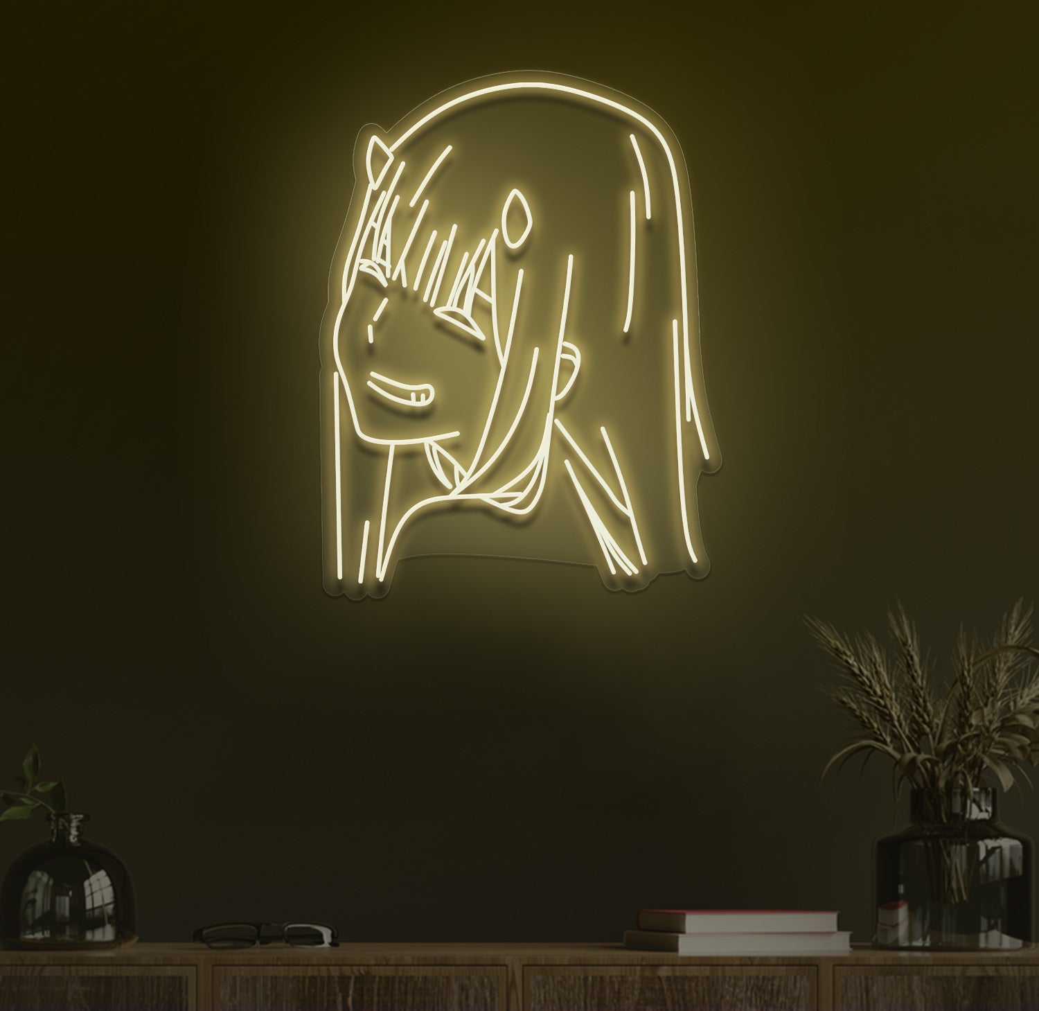 Zero Two Neon Sign